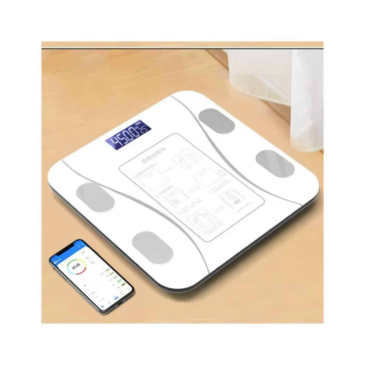 Digital Body Weight Scale - Умные беспроводные цифровые весы для ванной