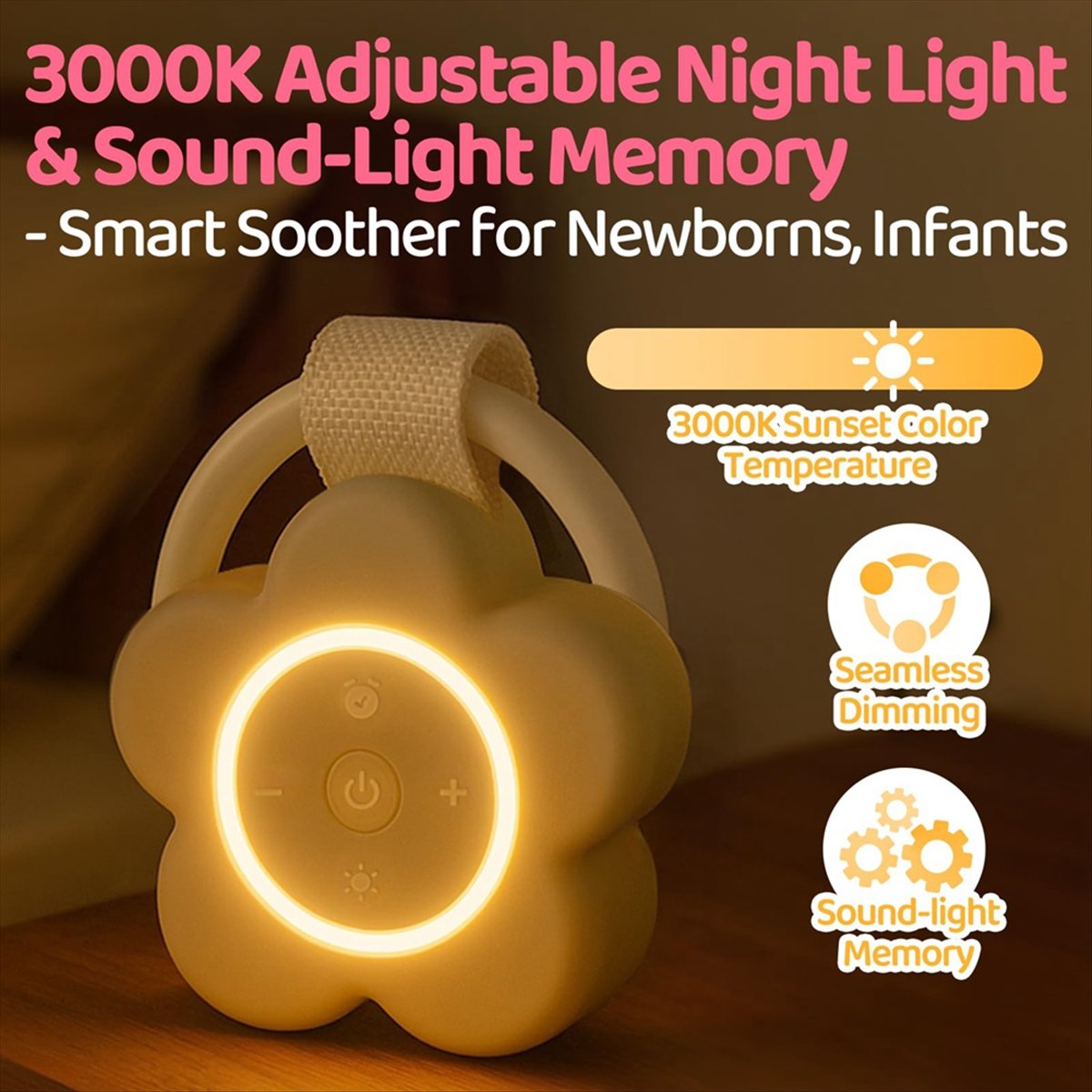 White Noise Machine Sleep - Изысканная портативная машина с белым шумом,