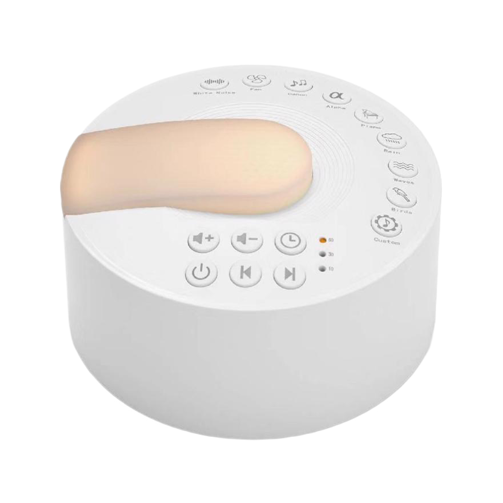 Перезаряжаемая машина с белым  – обзор и цена White Noise Machine Sleep