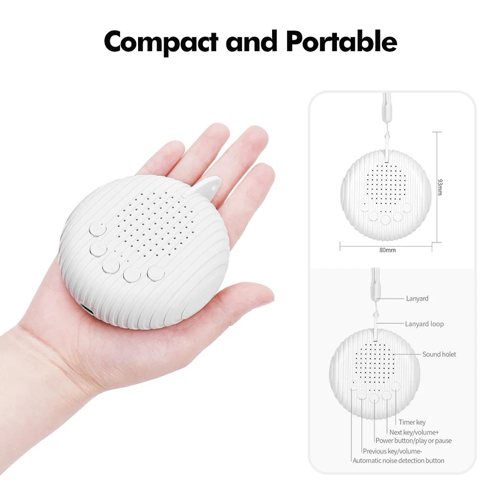 Новая портативная звуковая маш – обзор и цена White Noise Machine Sleep